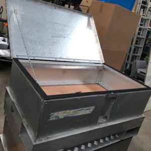 Aluminium koffer / transportbak / kist