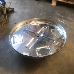 4 x Nalgene roestvrijstalen dolly