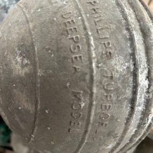 Diverse oude vintage brocante zinken drijvers / boei